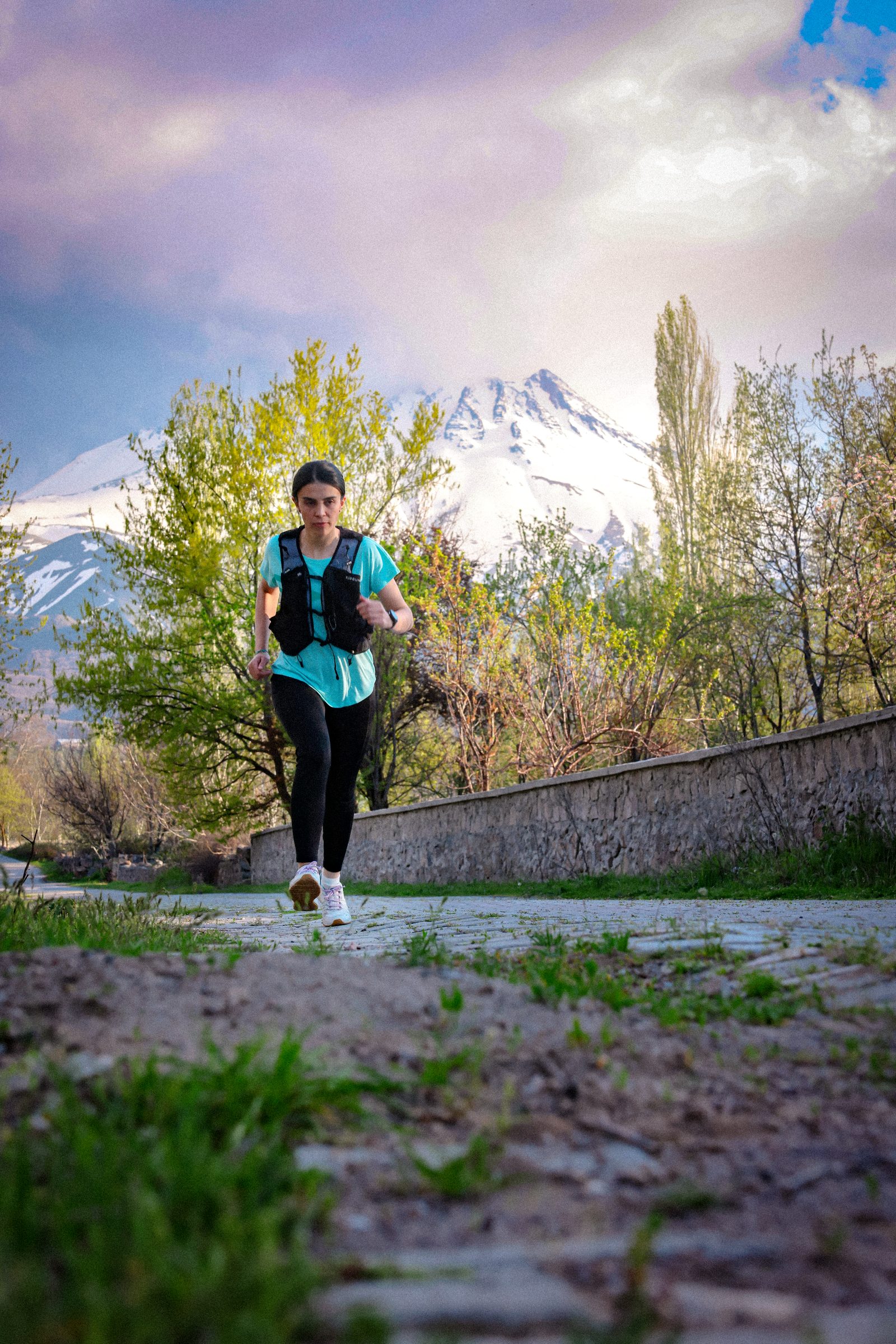Hasandağı Ultra Trail 2025 yarış anı