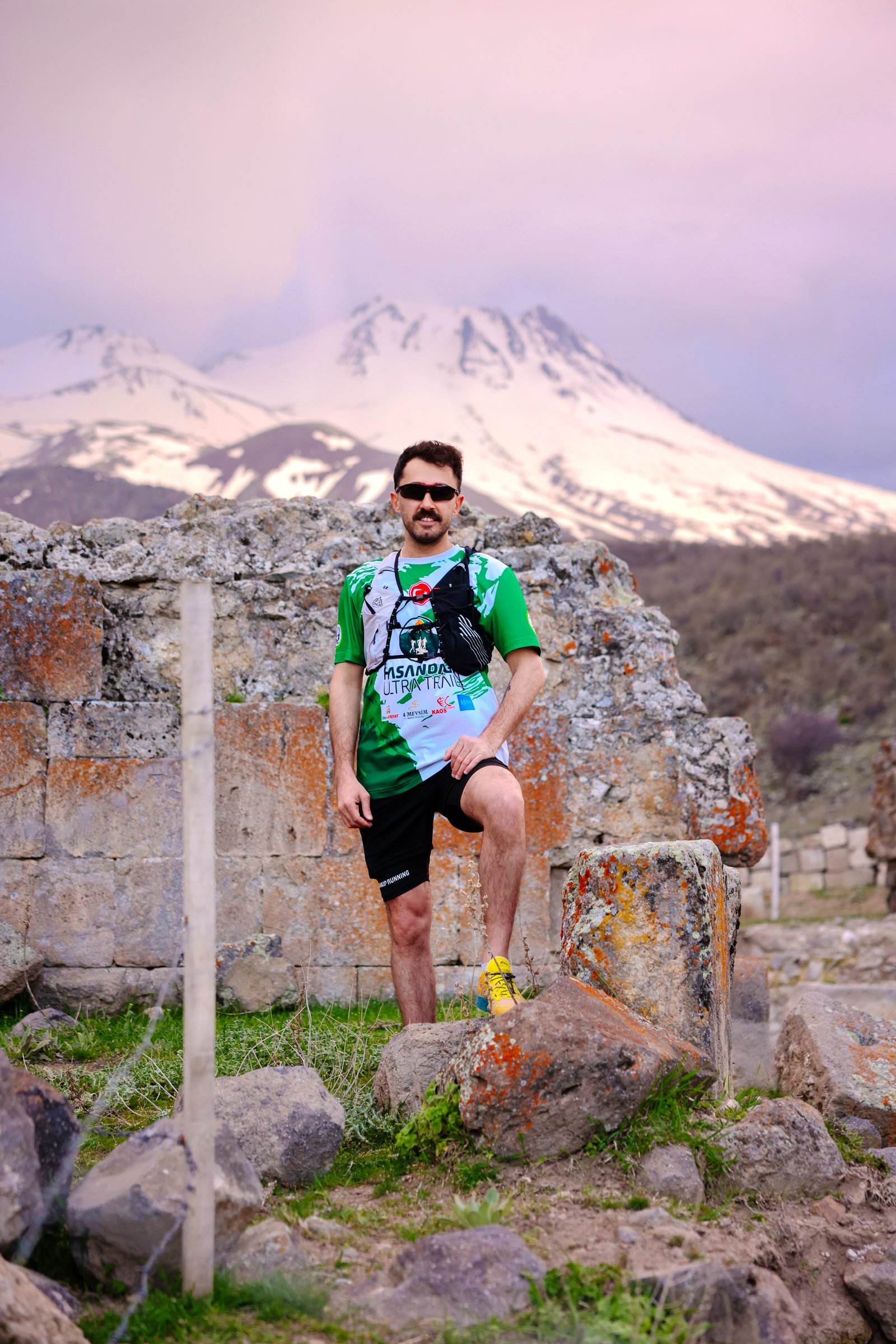 Hasandağı Ultra Trail 2025 yarış anı
